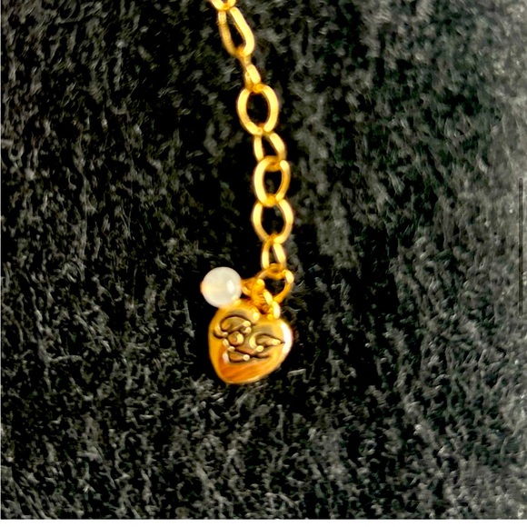 🍓 Betsey Johnson Strawberry Statement Necklace Pink Rhinestone w/ Red Gems NWT - Picture 10 of 10